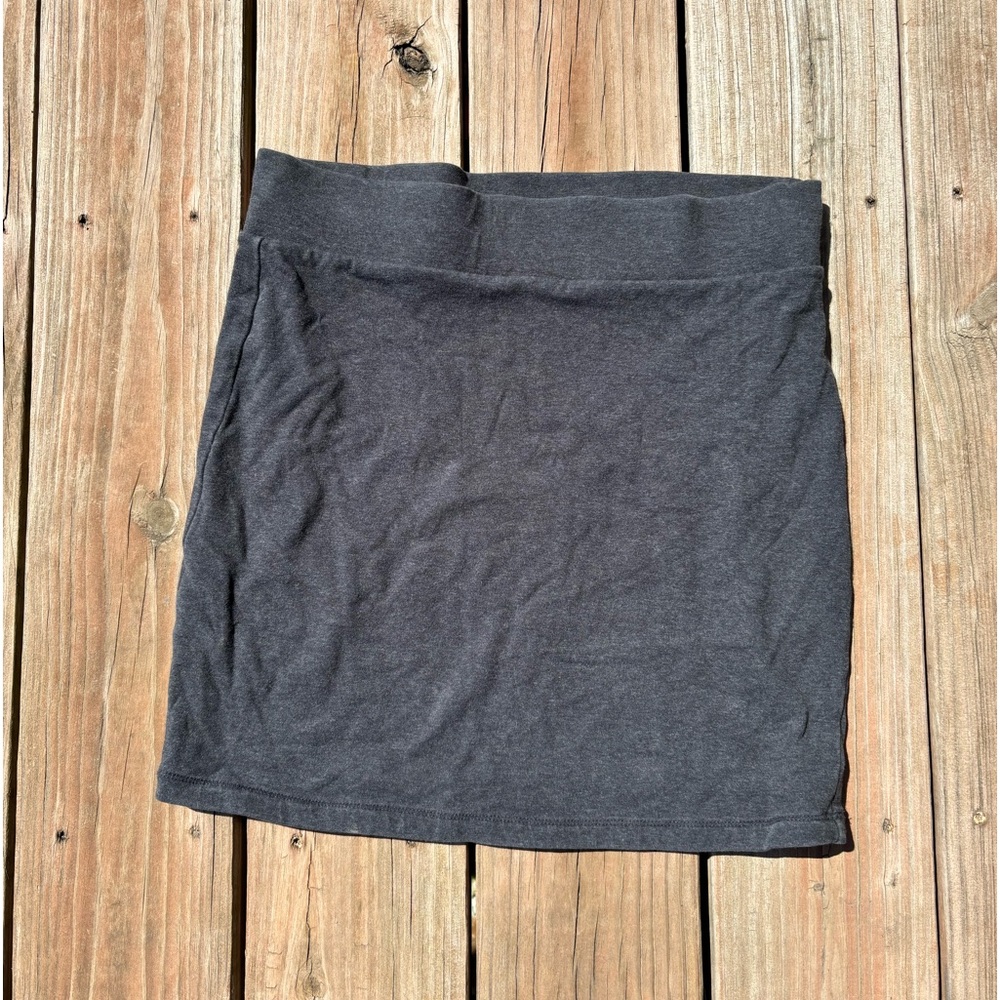 Vintage F21 mini skirt grey